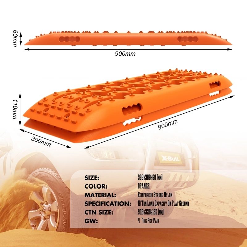 Recovery Tracks Gen 2.0 2pc - Orange, view 5