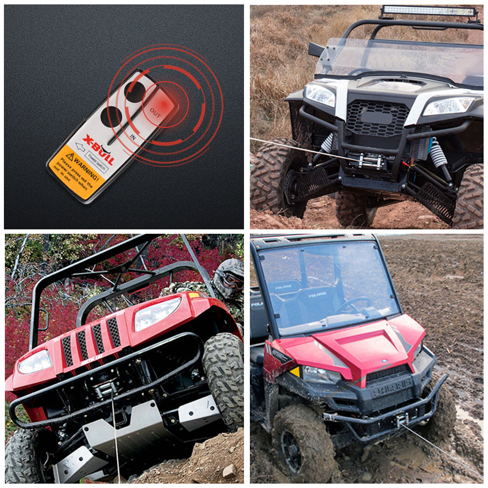 X-BULL Wireless Winch Remote Control Kit 12V Twin Handset, view 5