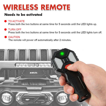 X-BULL 12V Wireless Winch Remote Control Kit, view 9