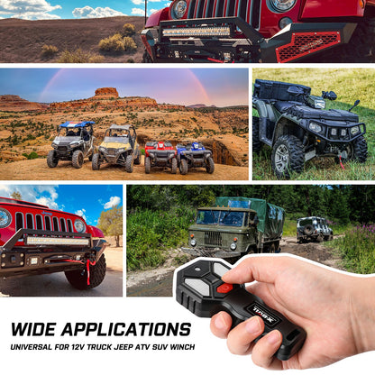 12V Winch Remote & 500A Solenoid Kit - X-BULL, view 5