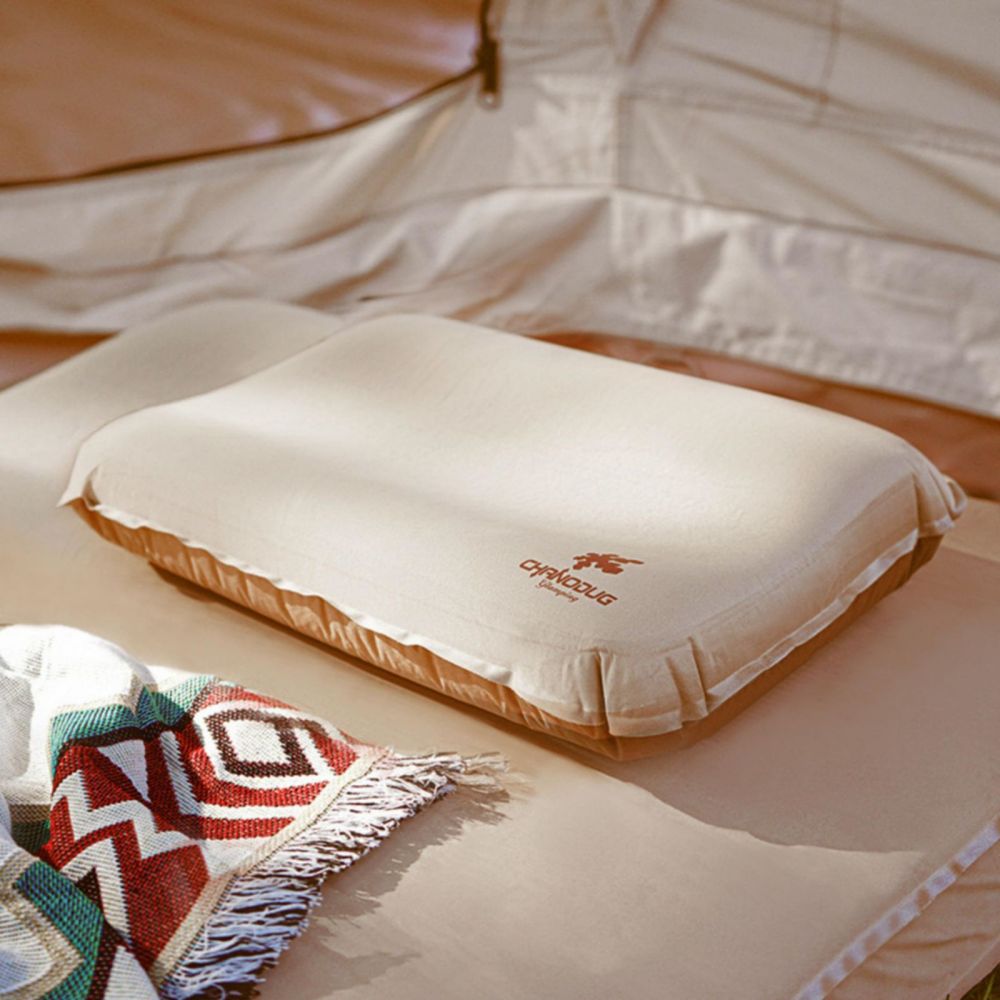Camping Pillow – Self-Inflating with 3D Neck Support, view 5