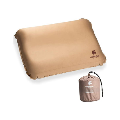 Camping Pillow – Self-Inflating with 3D Neck Support