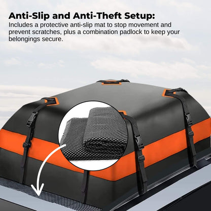 Social Hike Waterproof Rooftop Cargo Bag 428L, view 6