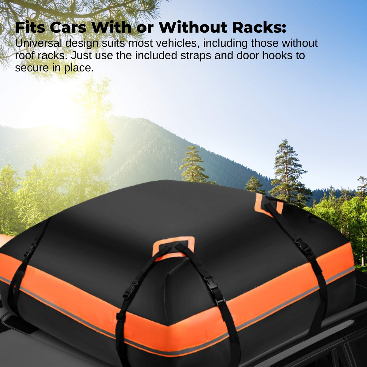 Social Hike Waterproof Rooftop Cargo Bag 428L, view 7