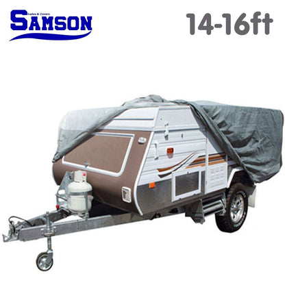 Heavy Duty Trailer Camper Cover 14-16ft, view 5
