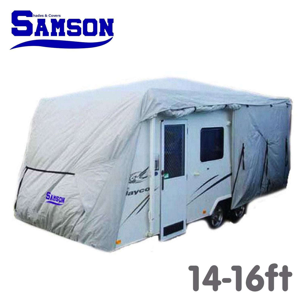 Samson 14-16ft Heavy Duty Caravan Cover | Waterproof & UV Treated, view 6