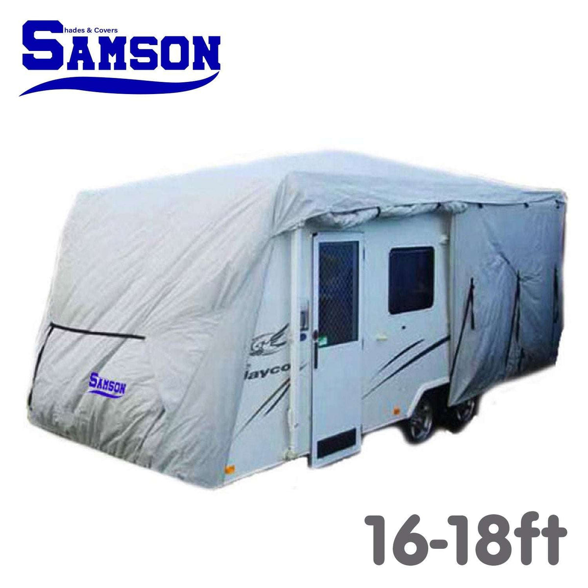 Samson 16-18ft Heavy Duty Caravan Cover | Waterproof & UV Treated, view 6