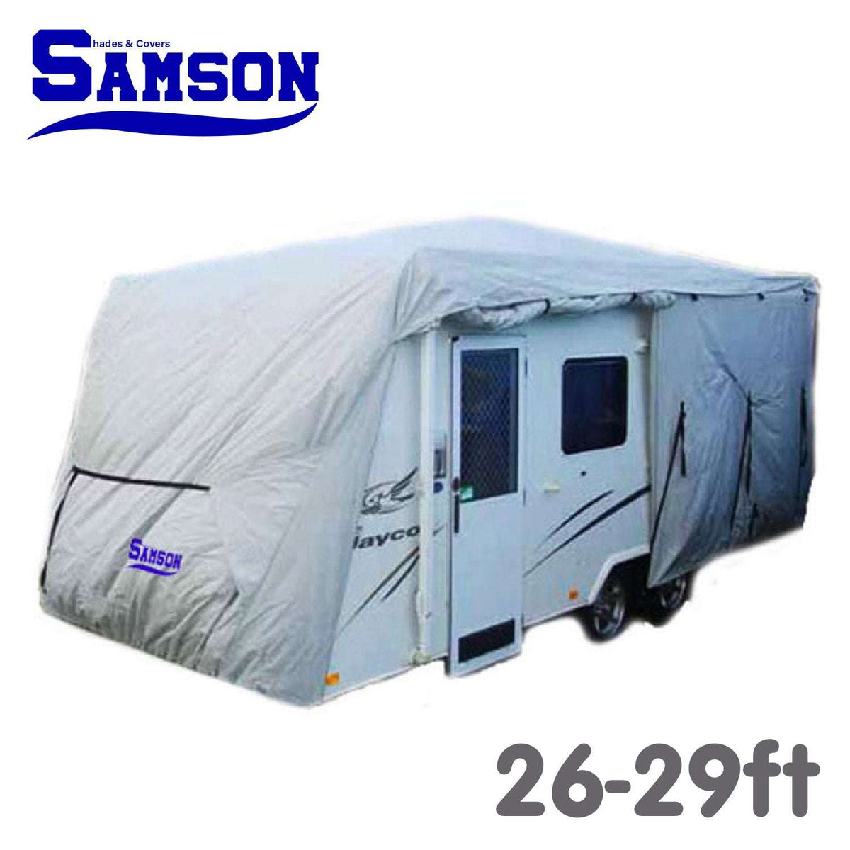 Samson 26-29ft Heavy Duty Caravan Cover | Waterproof & UV Treated, view 2