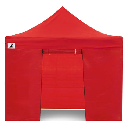 Wallaroo 3x3m Pop-Up Marquee with Walls - Red, view 4