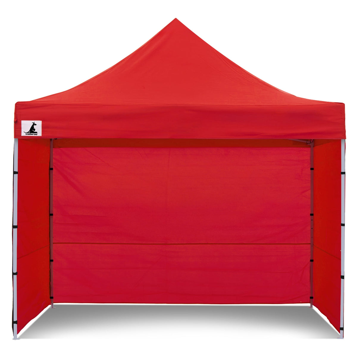 Wallaroo 3x3m Pop-Up Marquee with Walls - Red, view 5