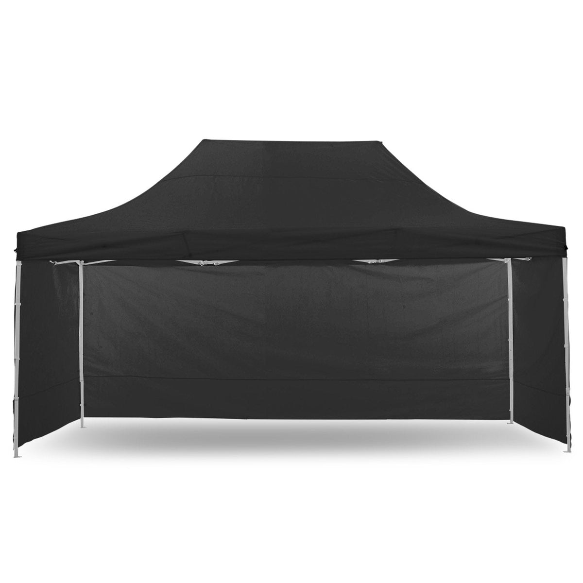 Wallaroo 3x4.5m Pop-Up Marquee with Walls - Black