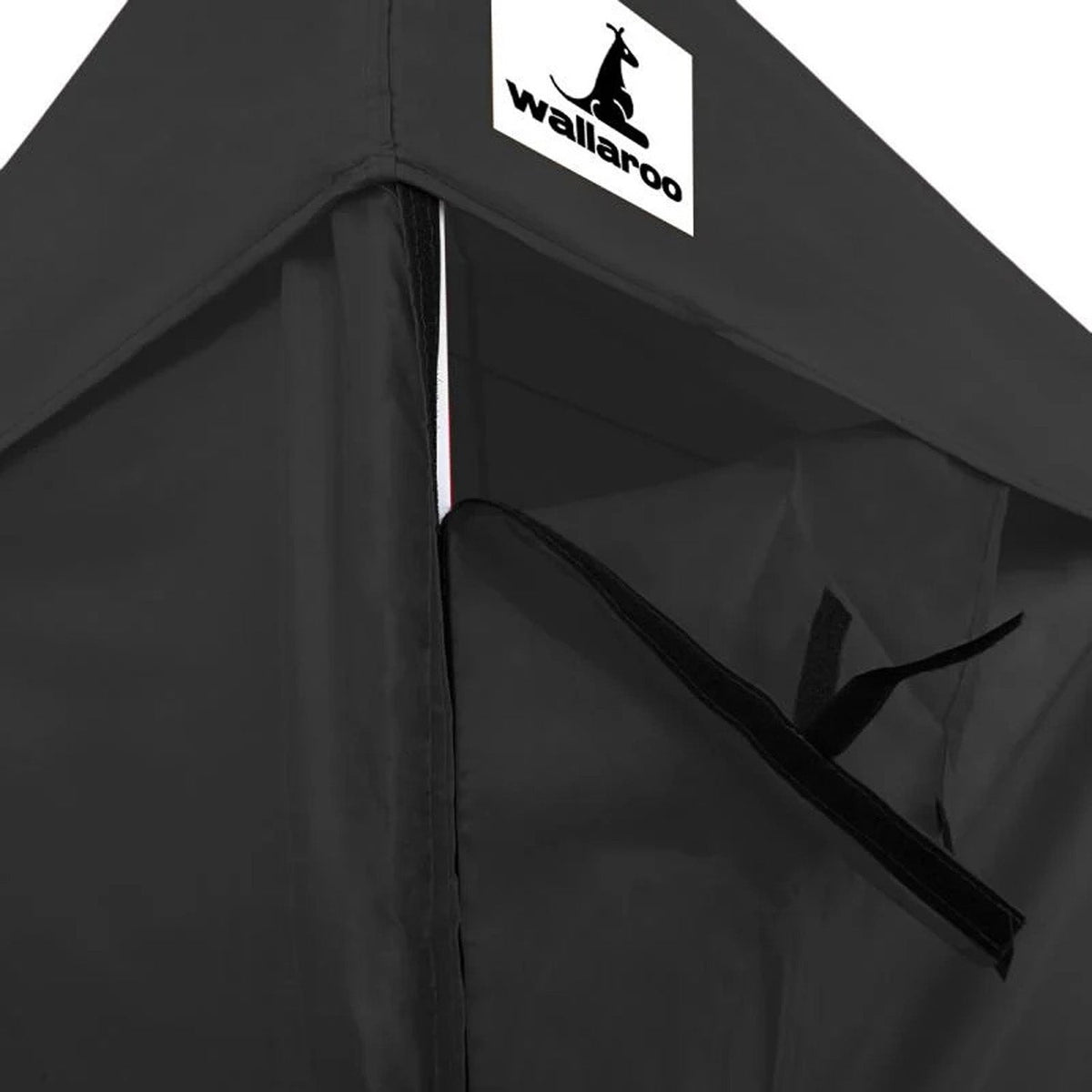Wallaroo 3x4.5m Pop-Up Marquee with Walls - Black, view 5