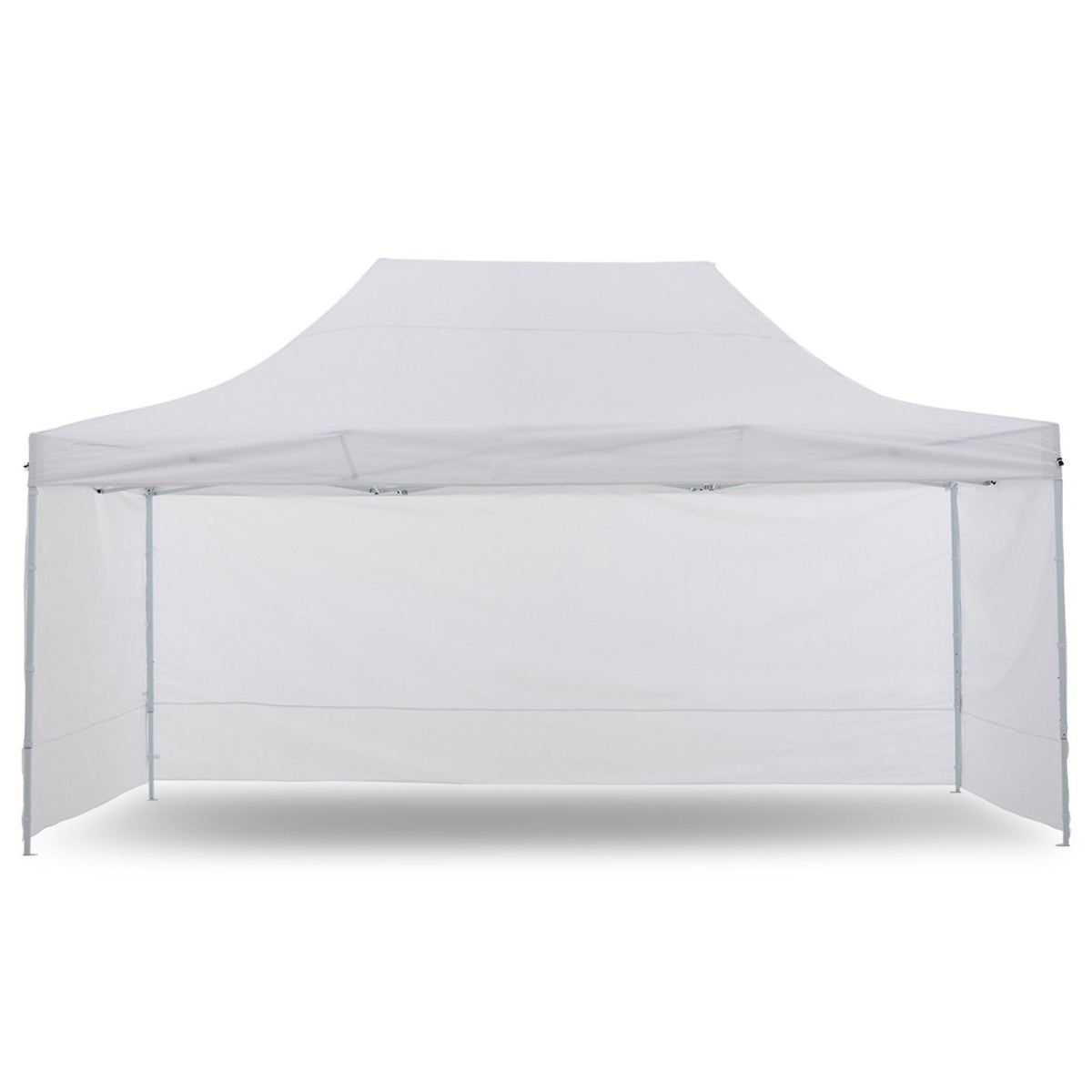 3x4.5m Pop-Up Marquee with 5 Walls – White