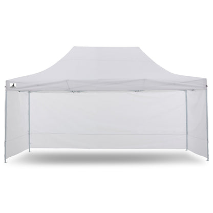 3x4.5m Pop-Up Marquee with 5 Walls – White, view 4