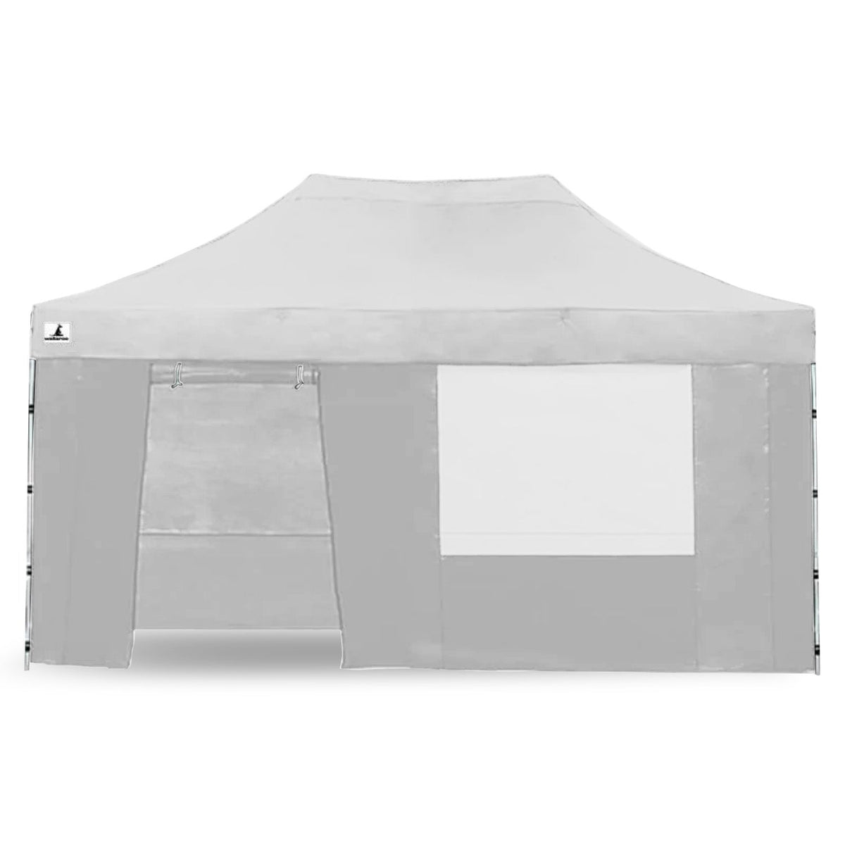 3x4.5m Pop-Up Marquee with 5 Walls – White, view 5