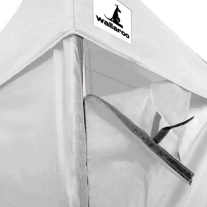 3x4.5m Pop-Up Marquee with 5 Walls – White, view 6