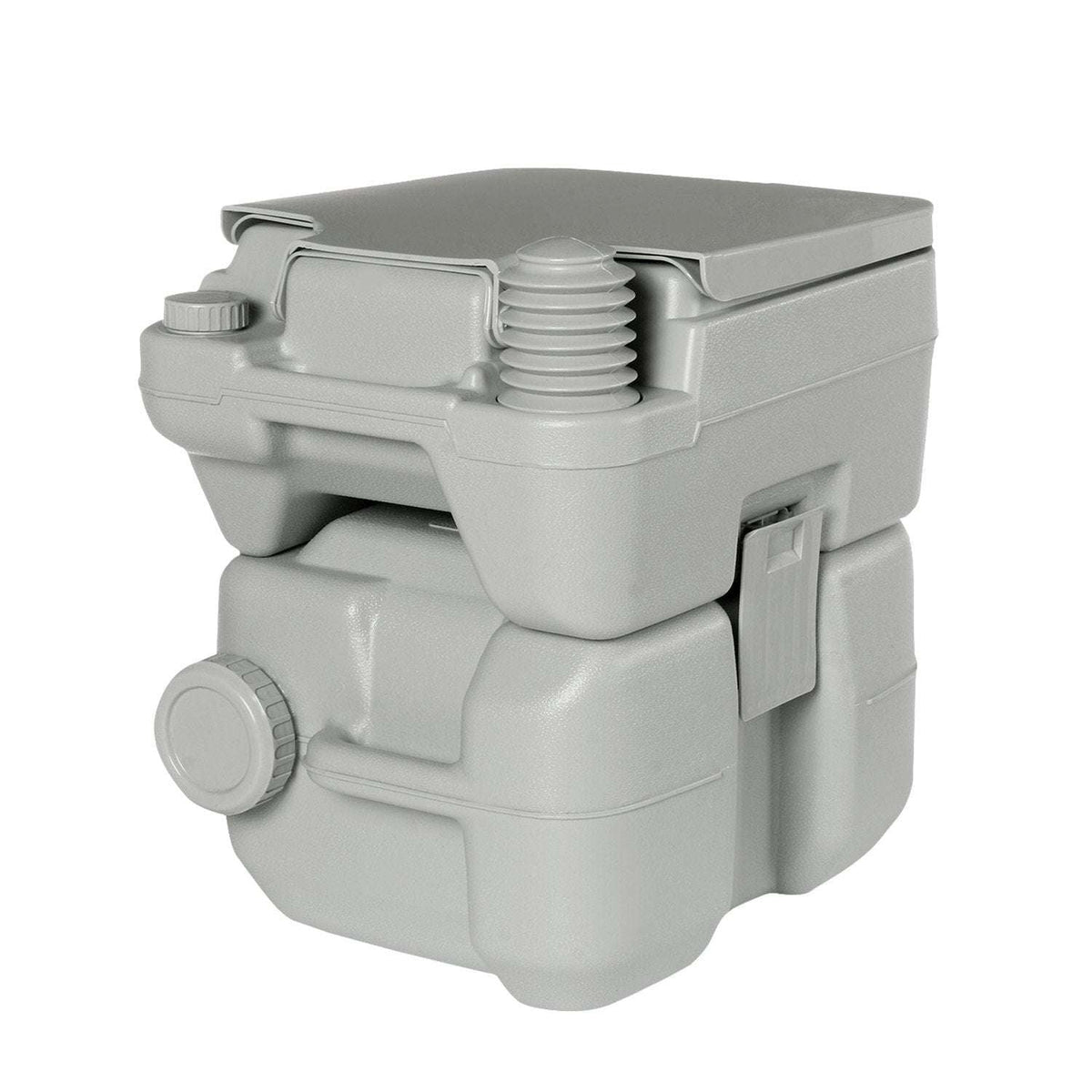 20L Portable Toilet with Press Flush Pump – Wallaroo, view 7