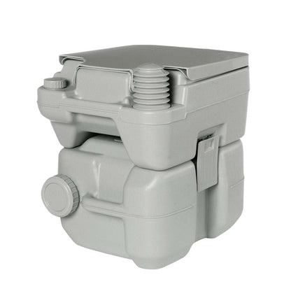 20L Portable Toilet with Press Flush Pump – Wallaroo, view 7