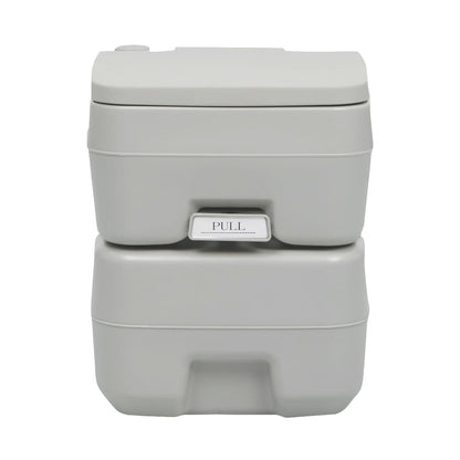 20L Portable Toilet with Press Flush Pump – Wallaroo, view 8