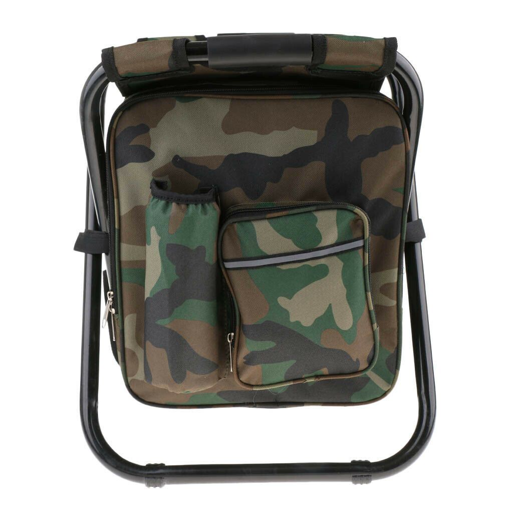 3-in-1 Folding Backpack Chair with Cooler Bag – 150kg Rated, view 2