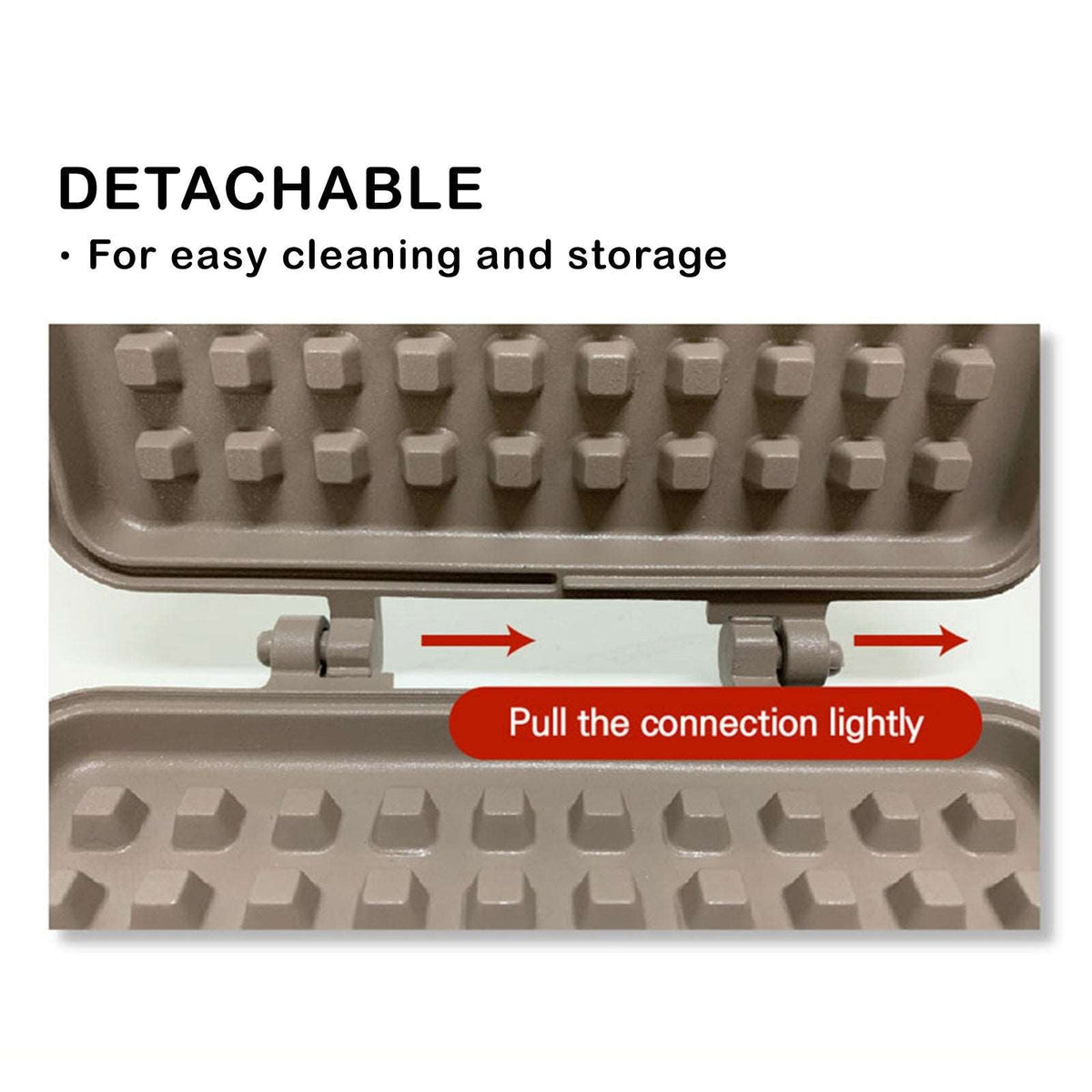 Giorno Felice Double-Sided Waffle Pan - Non-Stick, view 8