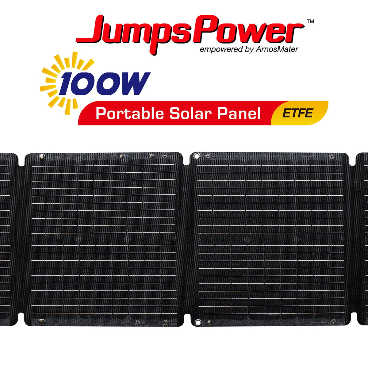 JumpsPower 100W Foldable Solar Panel, view 2