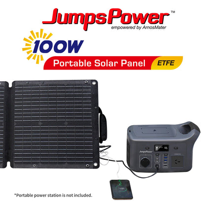 JumpsPower 100W Foldable Solar Panel, view 7