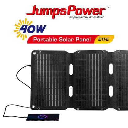 Jumpspower 40W Foldable Solar Panel Charger, view 2