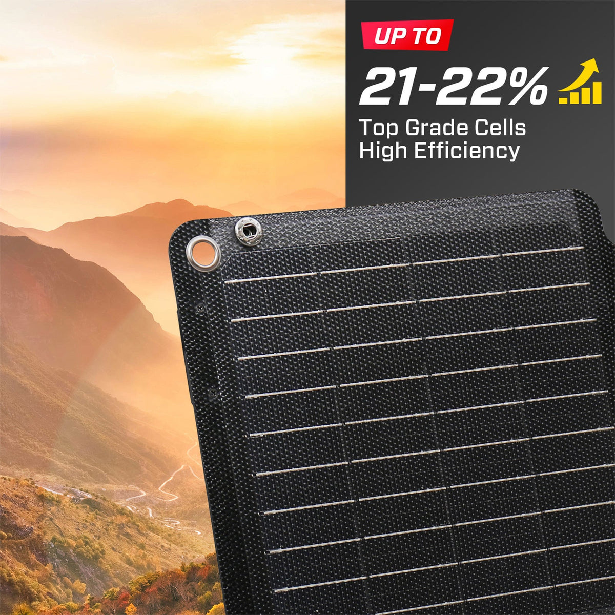 Jumpspower 40W Foldable Solar Panel Charger, view 3