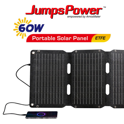 JumpsPower 60W Foldable Solar Panel, view 2