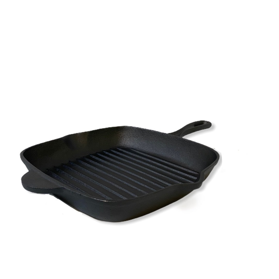 Cast Iron Skillet Griddle Pan – Grill & Fry