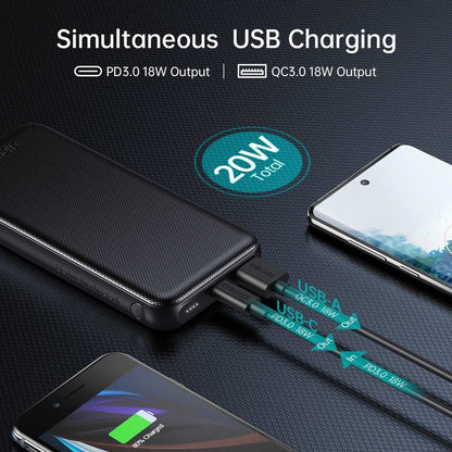 CHOETECH B627 10,000mAh PD 18W Power Bank, view 6