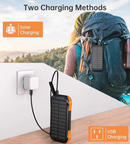 CHOETECH B658 10000mAh Solar Power Bank, view 6
