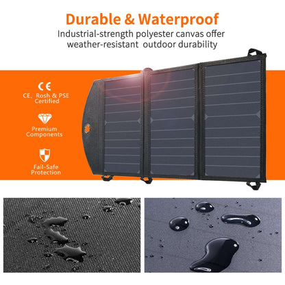 CHOETECH 19W Portable Solar Panel Charger, view 7