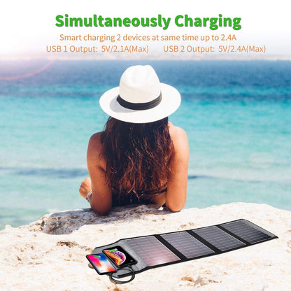 CHOETECH SC005 22W Foldable Solar Charger, view 7