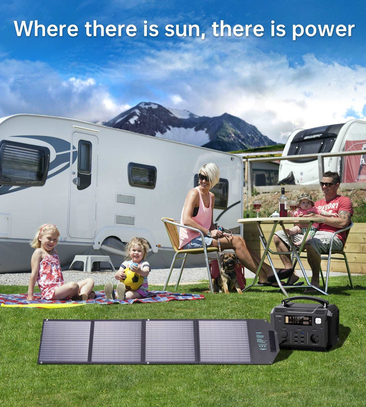 CHOETECH SC009 100W Foldable Solar Charger, view 7