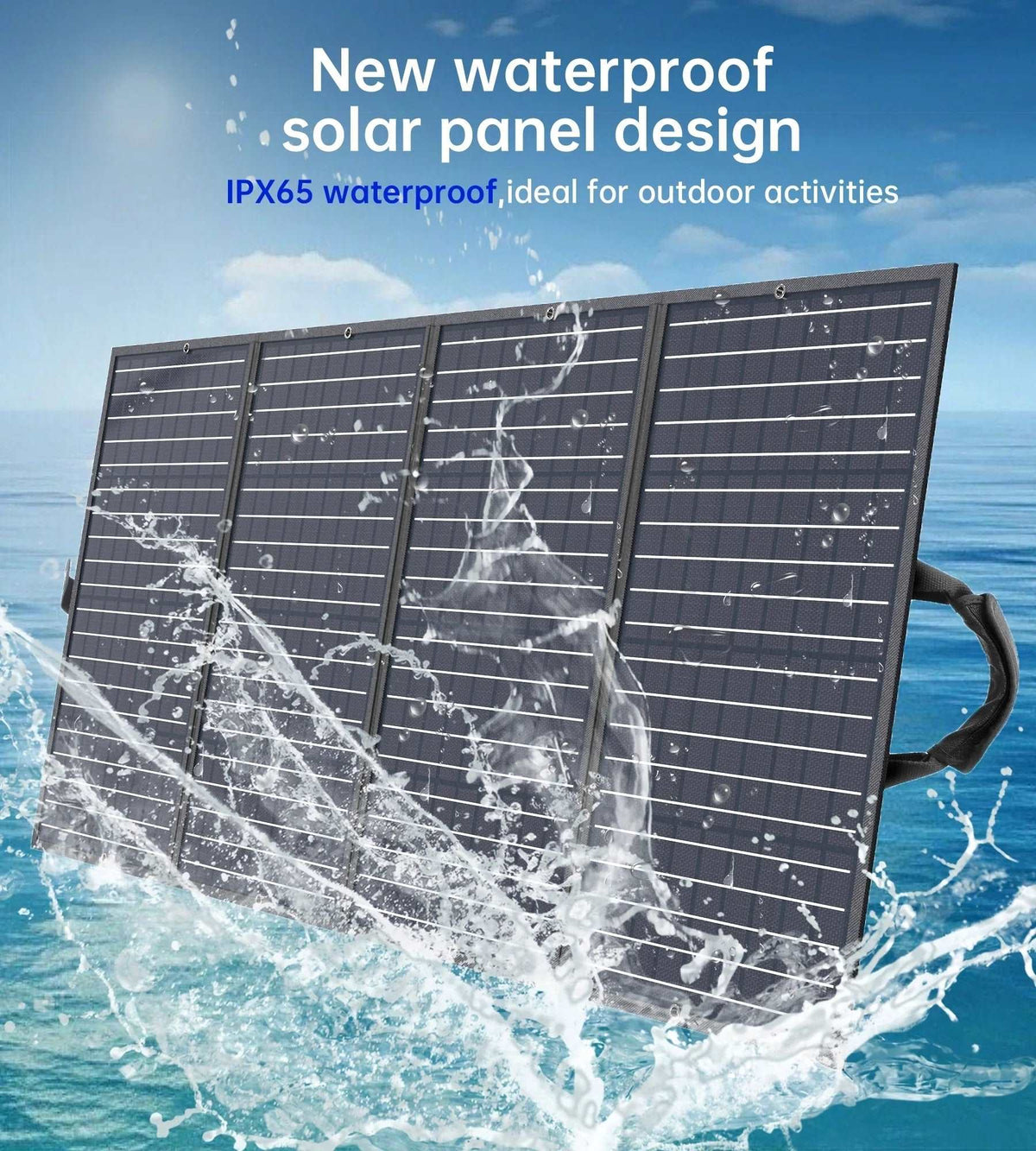 CHOETECH 160W Foldable Solar Panel SC010, view 5