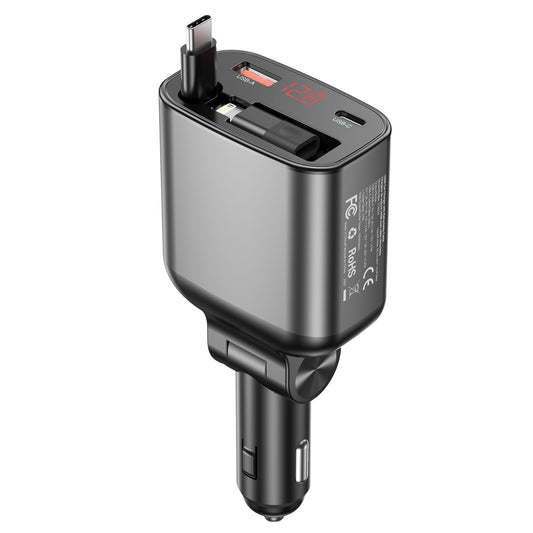 CHOETECH TC0033 105W 3-Port Car Charger