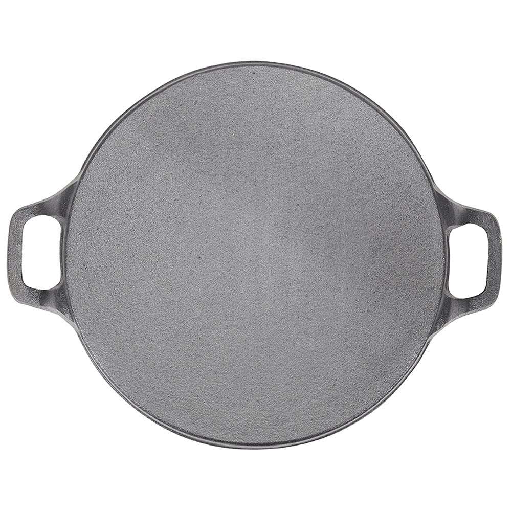 Cast Iron 30cm Round Griddle Plate - Pre-Seasoned, view 6