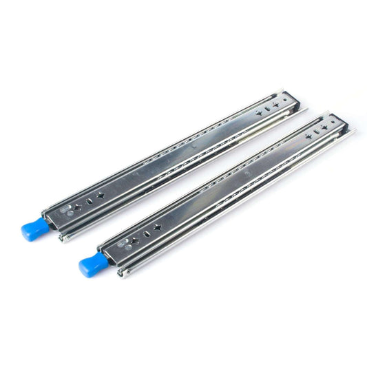 Heavy Duty Locking Drawer Slides 16in 150kg Pair