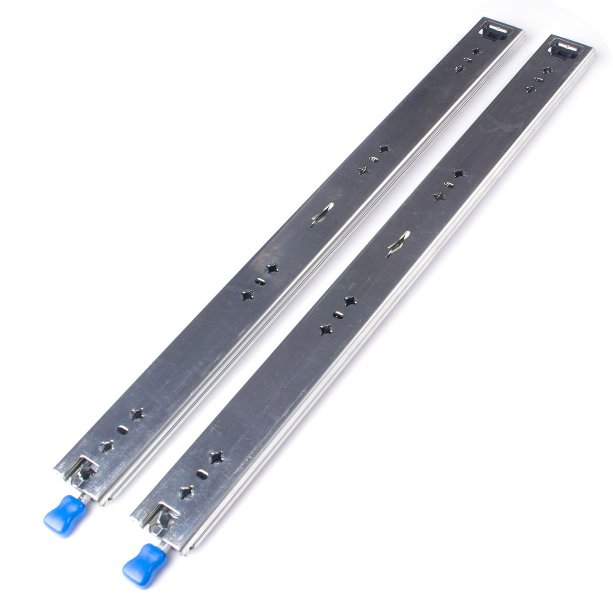 Heavy Duty Locking Drawer Slides 24in 150kg Pair, view 2