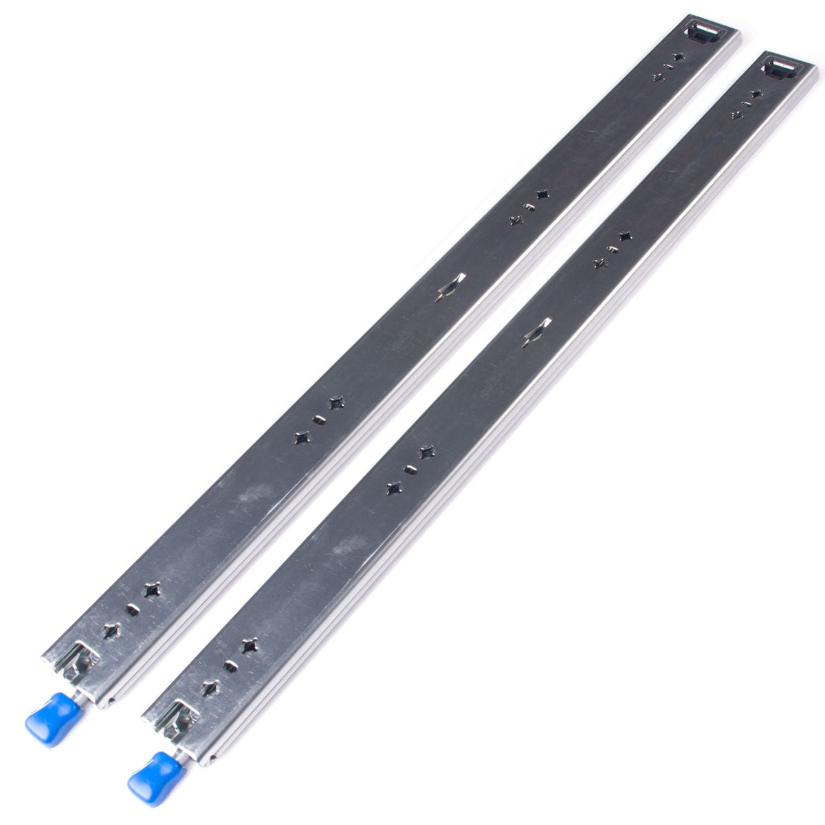 Heavy Duty Locking Drawer Slides 28in 150kg Pair, view 2
