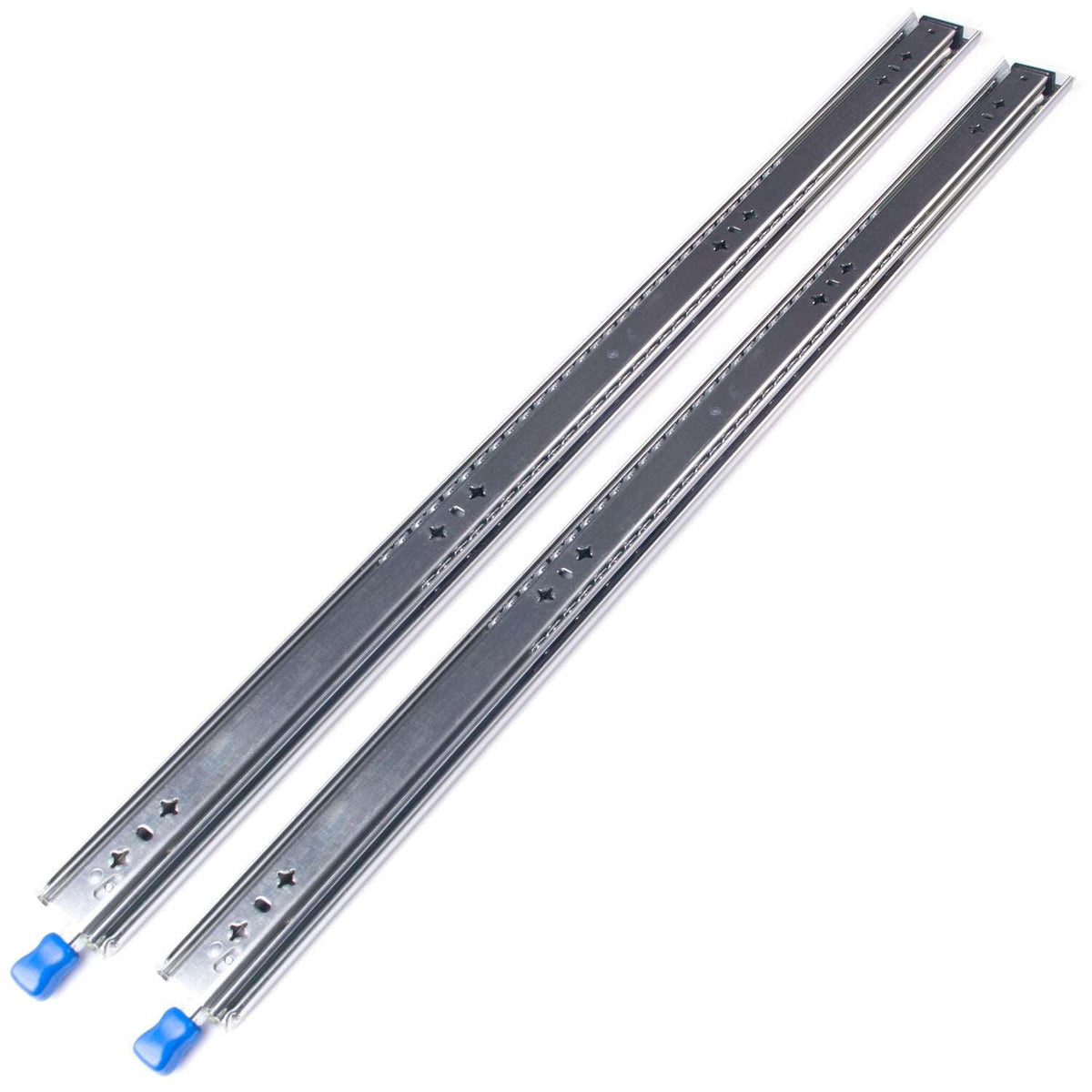 Heavy Duty Locking Drawer Slides 32in 150kg Pair