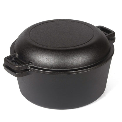 Cast Iron 26cm Dutch Oven & Skillet Set