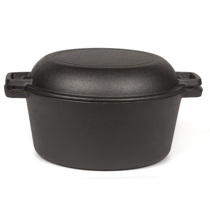 Cast Iron 26cm Dutch Oven & Skillet Set, view 3