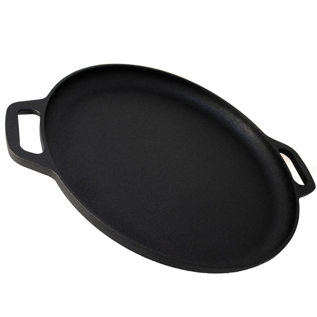 Cast Iron 35cm Pizza Pan - Pre-Seasoned