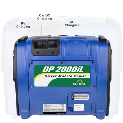 Sunovo 2000VA Portable Power Station 2048Wh, view 6