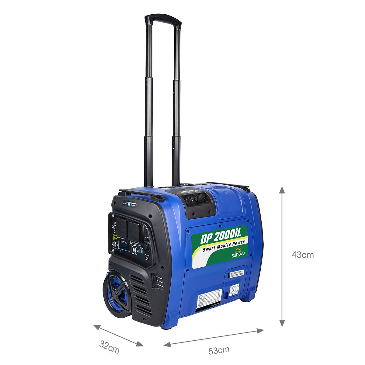Sunovo 2000VA Portable Power Station 2048Wh, view 8