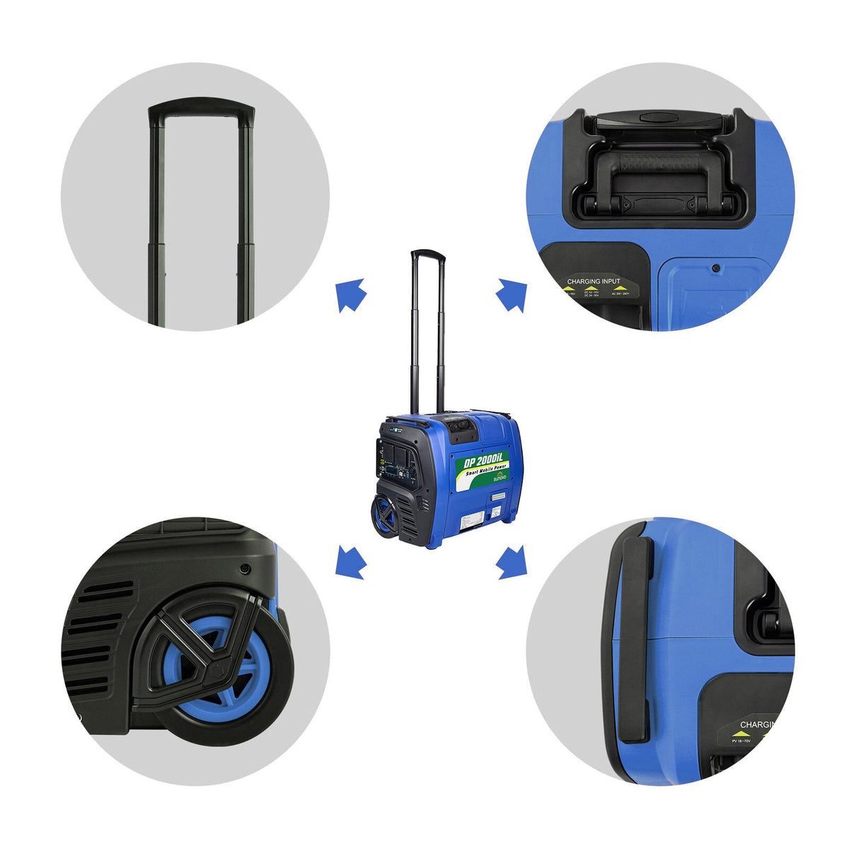 Sunovo 2000VA Portable Power Station 2048Wh, view 9