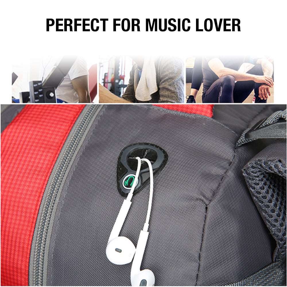 60L Waterproof Hiking Backpack - Blue, view 7